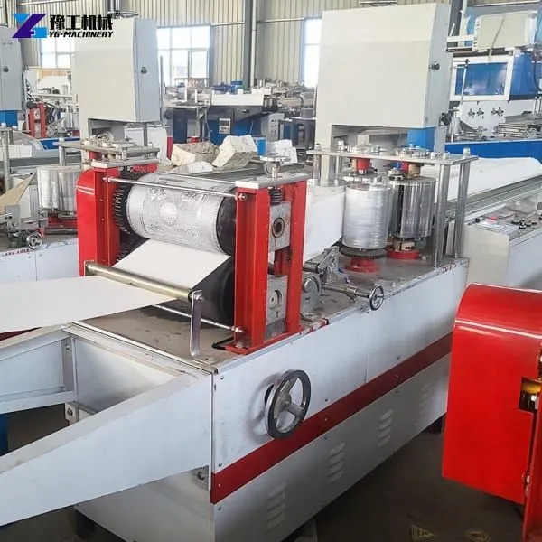 Paper Napkin Making Machine